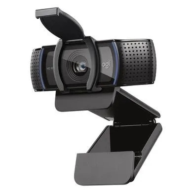 Webcam Logitech C920S Pro, Full Hd, 1080P, 15 Mega, Preta, 960-001257 - Imagem do Produto
