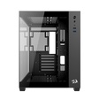 Imagem 3 de Gabinete Gamer Redragon Wideload Lite, Ca-611B, Sem Fonte, Sem Fan, Lateral De Vidro, Preto