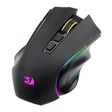 Imagem 2 de OPENBOX -Mouse Gamer Redragon M602P-Ks Griffin Pro, 4.800 Dpi, 7 Botões, Sensor Paw3212, Somente Usb, Preto