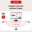 Imagem 4 de Monitor Gamer Led 24", 100Hz, 5Ms, Lg 24Ms500-B, Ips, Full Hd, Hdmi, Vesa, Preto