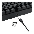 Imagem 2 de Teclado Gamer Usb Mecânico Redragon Kumara Elite, Preto, Switch Blue, Rgb, Wi-fi, Bt, Usb-C, Abnt2, K552-Krs