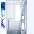 Imagem 3 de OPENBOX - Gabinete Gamer Aquário Kmex Cg-W2Kv Ângulo, Sem Fonte, Sem Fan, Lat. Vidro, Monitor Dynamic, Branco