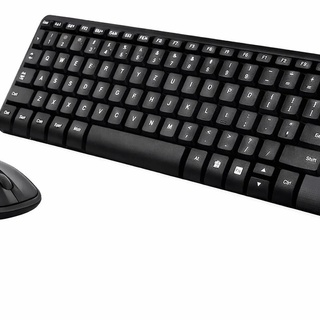 Kit Teclado E Mouse Sem Fio Logitech Mk220, Compacto, Preto, Abnt2, 920-004431
