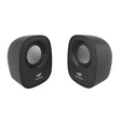 Imagem 2 de Caixa De Som C3Tech Sp-30Bk, 3 Watts Rms, Áudio 2.0, P2, Usb, Controle De Volume, Preto