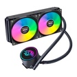 Imagem 1 de Water Cooler 240Mm Kmex Wac6, Rgb, Preto