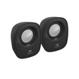 Imagem 1 de Caixa De Som C3Tech Sp-30Bk, 3 Watts Rms, Áudio 2.0, P2, Usb, Controle De Volume, Preto