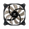Imagem 1 de Cooler Fan Rgb C3Tech F9-L150Rgb, Conector 4+3, Led, 120X120X25 Mm, Preto