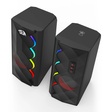 Imagem 5 de Caixa De Som Gamer Redragon, Cipher Gs522, 5Watts X2, Áudio 2.0, P2+Usb, Rgb