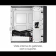 Imagem 3 de Gabinete Slim Micro-Atx Kmex Gm-02Ck, Com Fonte 200W, Preto, Com Cabo
