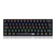 Miniatura de Teclado Gamer Usb Mecânico Redragon Lakshmi, Preto, Switch Azul, Rgb, Abnt2, K606R