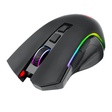 Imagem 2 de Mouse Gamer Redragon M602P-Ks Griffin Pro, 4.800 Dpi, 7 Botões, Sensor Paw3212, Wi-fi, Bluetooth e Usb, Preto