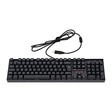 Imagem 2 de Teclado Gamer Usb Mecânico Redragon Mitra, Preto, Switch Blue, Led Vermelho, Abnt2, K551-1 Pt-Blue