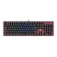 Imagem 1 de Teclado Gamer Usb Mecânico Redragon Infernal Viserion, Preto, Switch Brown, Rgb, Abnt2, Id582 V2
