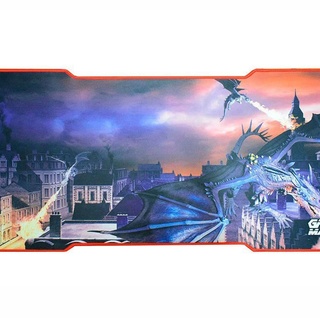 Mousepad Gamer Kmex FX-X8235 Dragon, 80x35 Cm, Borda Costurada