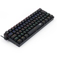 Imagem 2 de Teclado Gamer Usb Mecânico Redragon Lakshmi, Preto, Switch Brown, Rgb, Abnt2, K606R