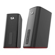 Imagem 3 de Caixa De Som Gamer Redragon, Connie Gs814, 12Watts x2, Áudio 2.0, P2, Usb, Rgb, Preto
