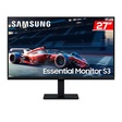 Miniatura de Monitor Gamer Led 27", 100Hz, 5Ms, Samsung Essential S3 Ls27D300Galmzd, Ips, Fhd, Hdmi, Vga, Vesa, Preto
