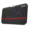 Imagem 1 de Teclado Gamer Usb Membrana Redragon Karura 2, Preto, Rgb, Abnt2, K502Rgb