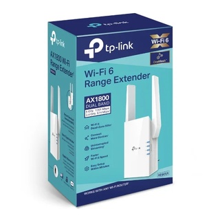Repetidor De Sinal Tp-Link Re605X Ax1800, Wireless, Dual Band 2.4/5 Ghz, 1.775 Mb/S, 2 Antenas, Botão Wps
