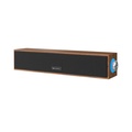 Soundbar C3tech Sb-30Bw, Áudio 2.0, 3Watts x2, P2 + Usb, Marrom