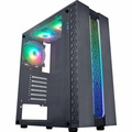 Gabinete Gamer Kmex Cg-42Tp Kratos, Sem Fonte, Sem Fan, Rgb, Lateral Acrílico, Usb 2.0