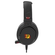 Imagem 1 de Headset Gamer Redragon Nireus H399-Rgb, Usb, Preto com Vermelho