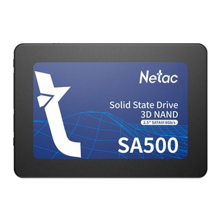 Ssd Sata3 480 Gb Netac Nt01Sa500-480-S3X, Lê: 520 Mb/S, Grava: 450 Mb/S, 2.5"