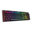 Miniatura de Teclado Gamer Usb Mecânico Redragon Dharma Magnetic, Preto, Switch Magnético Rt, Rgb, Abnt2, K556Rgb-M