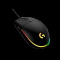 Mouse Com Fio Gamer Logitech G203 Lightsybc, 8.000 Dpi, Rgb, Preto, 910-005793