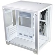 Imagem 1 de Gabinete Gamer Aquário Kmex Cg-W415 Micro White IV, Sem Fonte, Sem Fan, Lateral De Vidro, Branco
