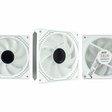 Imagem 3 de Kit Fan Cooler Argb, Kmex Aauw, 3 Fans 120 Mm + Cont Remoto, Aauwk136Abvab0X, Branco