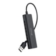 Imagem 2 de Hub Usb 2.0, 4 Portas, C3Tech Hu-230Bk, Preto