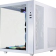 Imagem 2 de Gabinete Gamer Kmex Micro White Cg-W2Sb Mini, Sem Fonte, Sem Fan, Branco, Lateral De Vidro