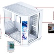 Imagem 4 de OPENBOX - Gabinete Gamer Aquário Kmex Cg-W2Kv Ângulo, Sem Fonte, Sem Fan, Lat. Vidro, Monitor Dynamic, Branco