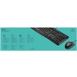 Imagem 6 de Kit Teclado E Mouse Com Fio Logitech Mk120, Preto, Resistente À Água, Abnt2, 920-004429