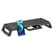 Imagem 1 de Base Monitor C3Tech Bm-100Bk, Até 50Kg, Preto, 4X Usb 2.0