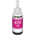Refil de Tinta Epson Original T673320 Magenta 70ml - L800 L805 L L810 L850 L1800