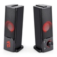Miniatura de Caixa De Som Gamer Redragon Orpheus Gs550, 3W x2, Áudio 2.0, 2 em 1 Soundbar, P2 3.5 Mm, Led Vermelho, Preto