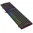 Imagem 1 de Teclado Gamer Usb Membrana Redragon Netherbane, Preto, Rgb, Abnt2, K521-Rgb