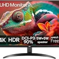 OPENBOX - Monitor Led 32", 060Hz, 4Ms, Lg 32Ur500-B, Va, 4K, Dp, Hdmi, Alto Falante, Vesa, Preto