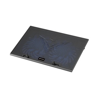 Base Notebook C3Tech Nbc-80Bk, 17.3", Preto, Usb 2.0, 2 Fans 15X15 Cm, Controle Velocidade, Led Azul
