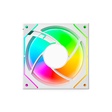Imagem 1 de Cooler Fan Rgb C3Tech F9-L330Whrgb, Conector Argb 4 Pinos, Led, 120X120X25 Mm, Branco