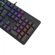 Imagem 3 de Teclado Gamer Usb Membrana Redragon Netherbane K521-R, Rgb, Abnt2, Preto