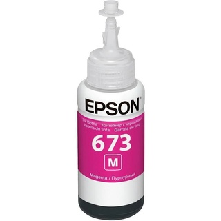 Refil de Tinta Epson Original T673320 Magenta 70ml - L800 L805 L L810 L850 L1800