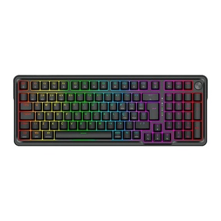 Teclado Gamer Usb Mecânico Redragon Eisa Pro, Preto, Switch Mambo, Rgb, Wi-fi, Bt, Usb-C, Abnt2, K686-Rgb-Pro