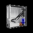 Imagem 1 de Gabinete Slim Micro-Atx Kmex Gm-02Ck, Com Fonte 200W, Preto, Com Cabo