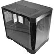 Imagem 1 de Gabinete Gamer Kmex Cg-01ag Aqua Curva, Sem Fonte, Sem Fan, Lateral De Vidro, Preto
