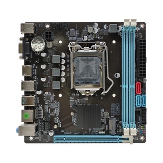 Placa Mãe 1155 2ª, 3ª Geração Bluecase Bmbb75-G3Hgu-Itxblk, Ddr3 16Gb, M2/Nvme, Hdmi, Vga, 1000 Mb/S, Preta