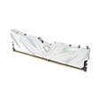 Imagem 3 de Memória Desktop Ddr5 16Gb/4800 Mhz Netac Shadow II White, Cl 40, 1.1V, Ntswd5P48Sp-16W, Branca