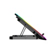 Imagem 2 de Base Notebook C3Tech Nbc-550Bk, 17.3", Preto, Usb 2.0, 6 Fans, Controle Velocidade, Rgb